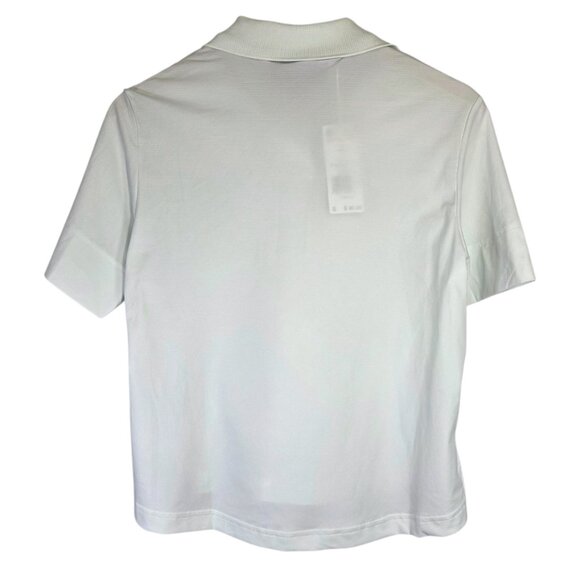 NWT adidas x Malbon Golf Polo Shirt in Crystal Jade - Picture 4 of 10